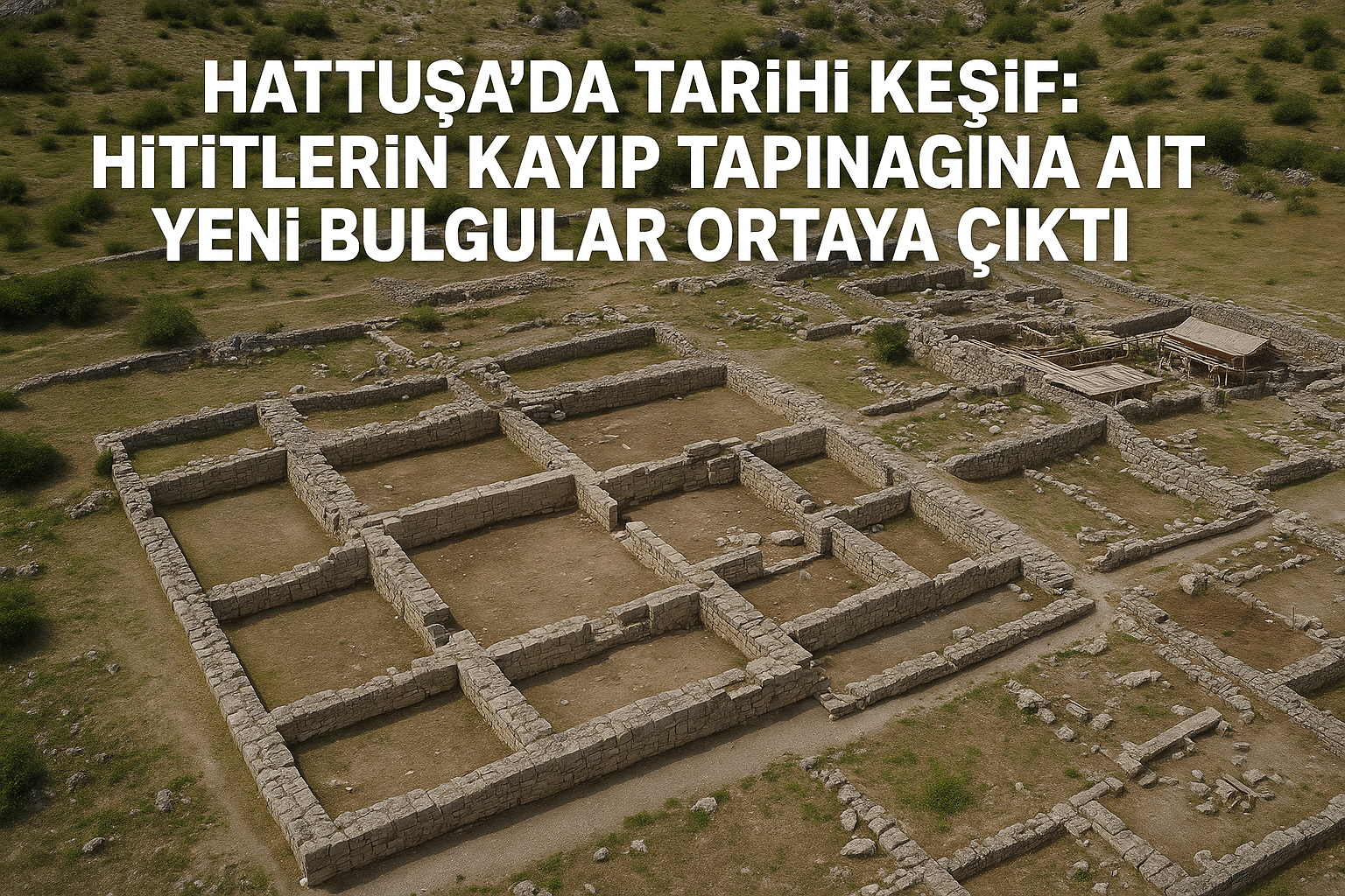 Hititlerin Kayıp Tapınağına Ait Yeni Bulgular Ortaya Çıktı