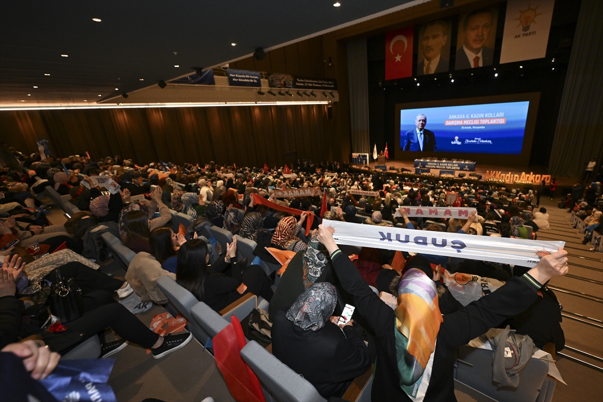 AK Parti Ankara İl Kadın Kolları Danışma Meclisi Toplantısı düzenlendi