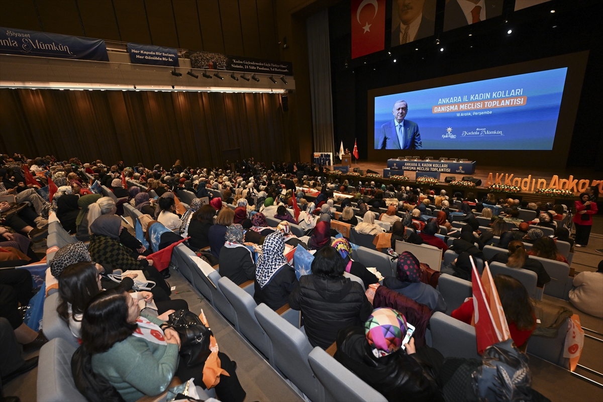 AK Parti Ankara İl Kadın Kolları Danışma Meclisi Toplantısı düzenlendi