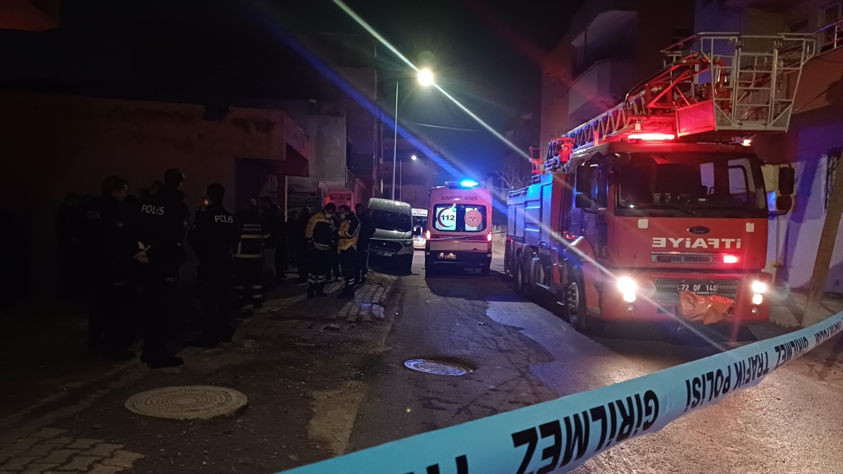 Batman'da tek katlı evde çıkan yangında 1 kişi öldü, 1 kişi yaralandı