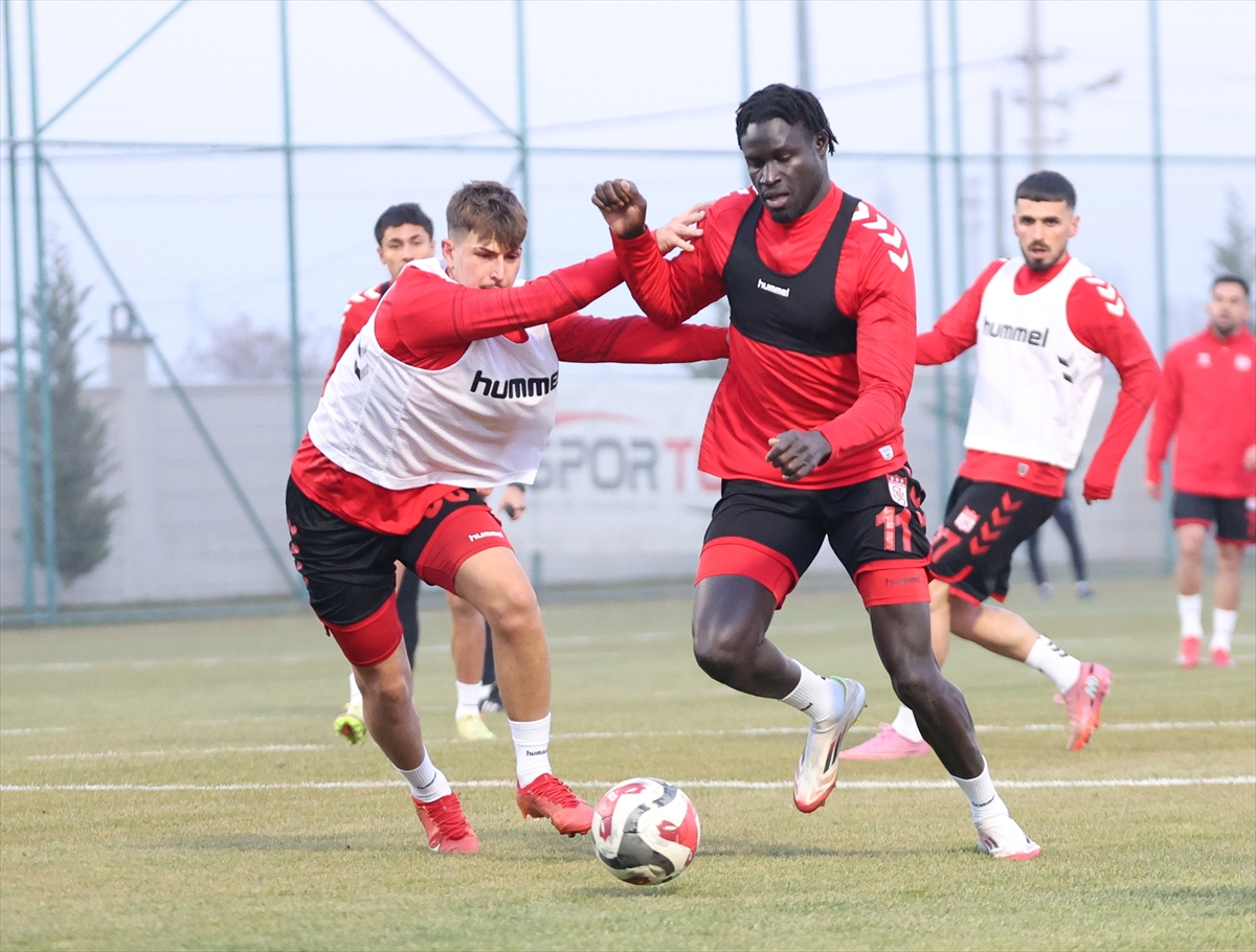 Sivasspor, Iğdır FK maçının hazırlıklarını tamamladı