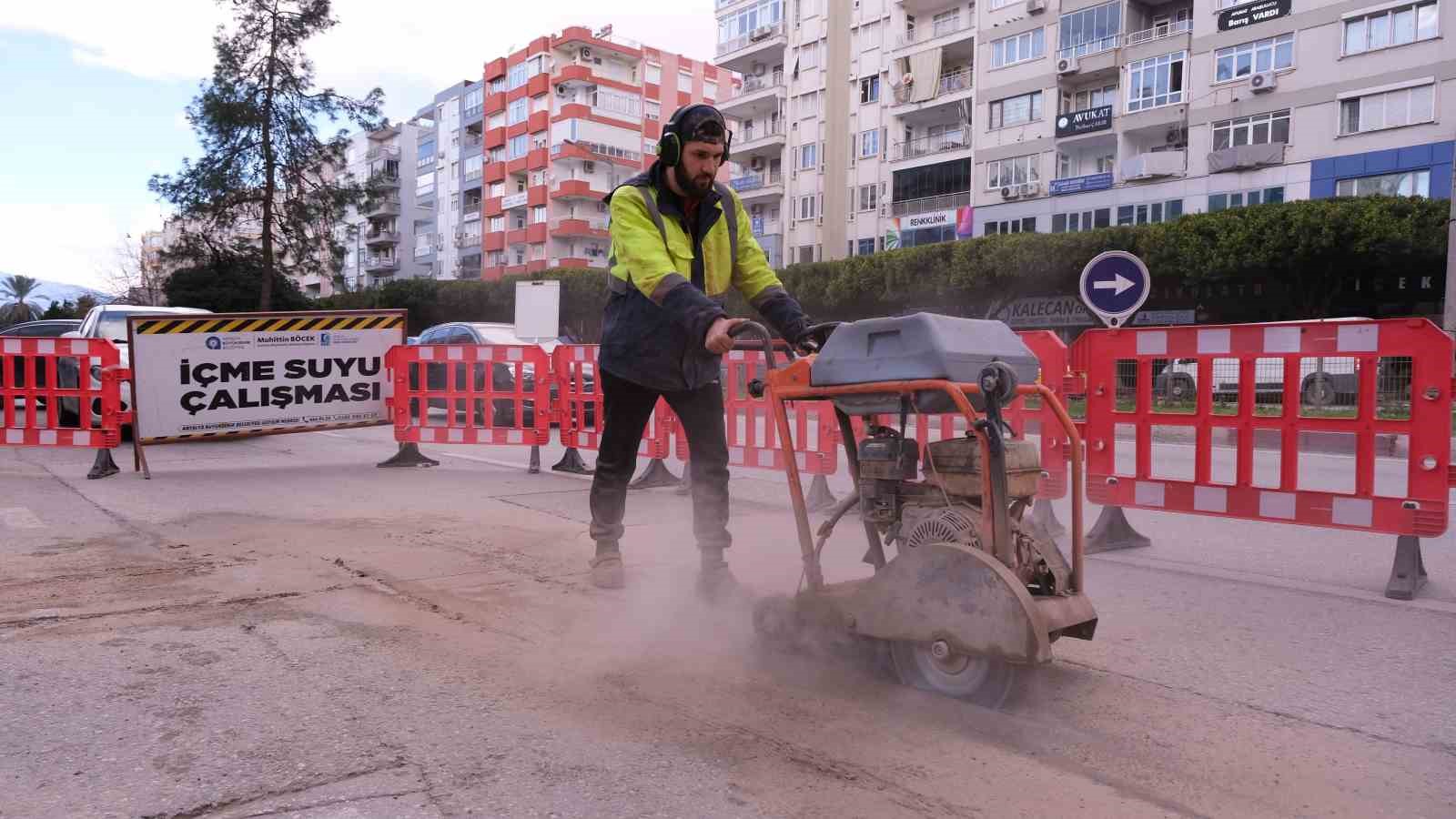 ASAT’dan Muratpaşa ilçesinde 480 milyon TL bedelli içme suyu altyapı güçlendirme çalışması
