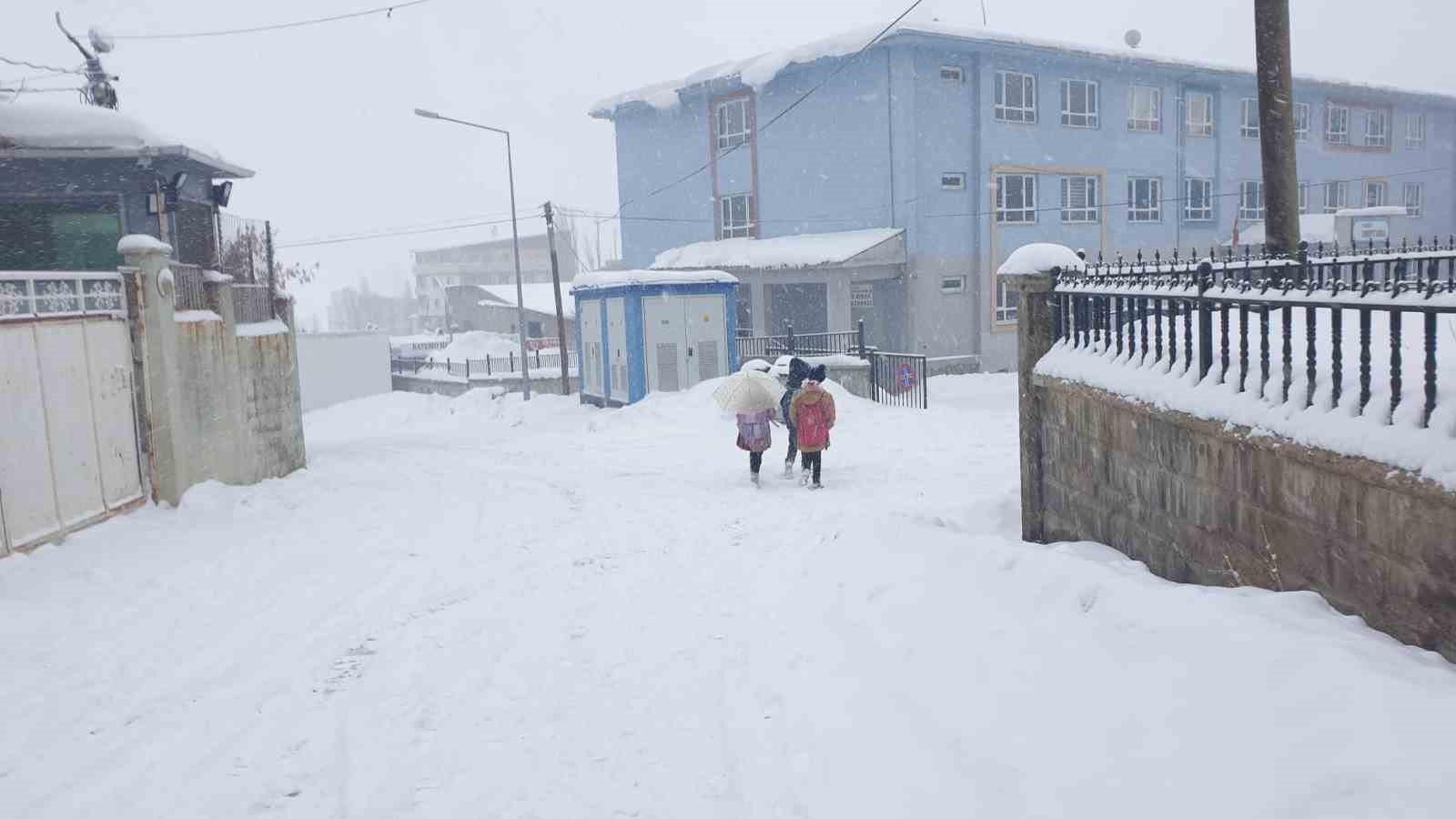Başkale’de 19 yerleşim yerinin yolu ulaşıma kapandı
