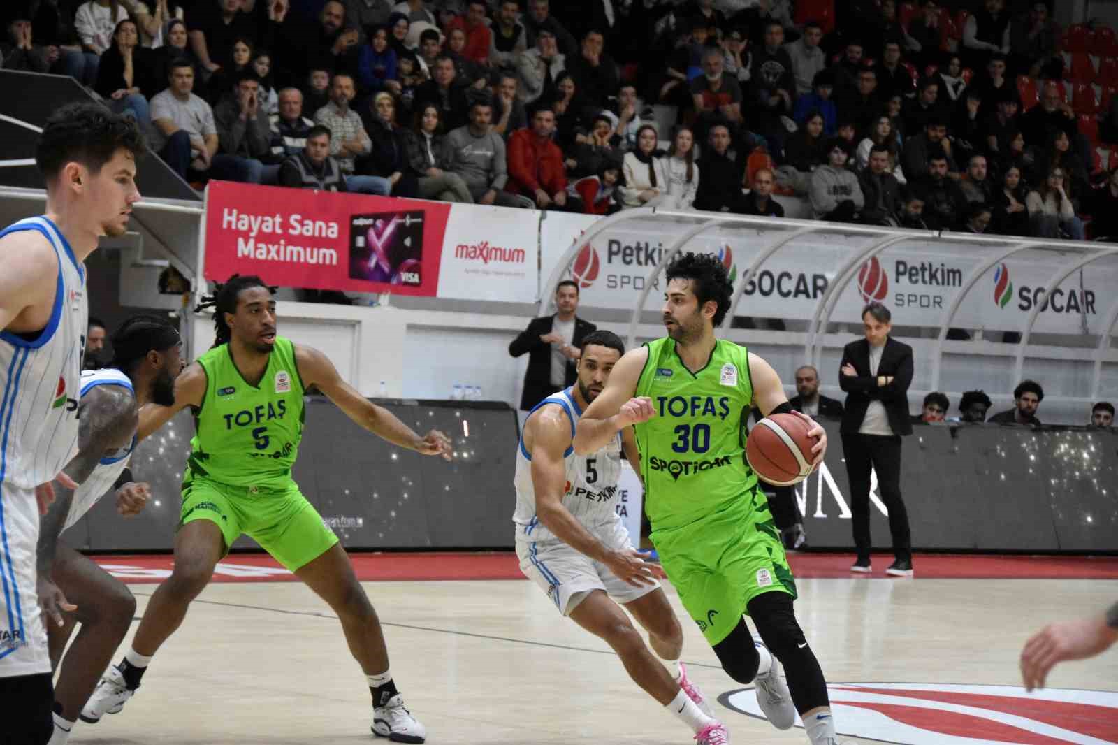 Basketbol Süper Ligi: Aliağa Petkimspor: 76 - TOFAŞ: 82
