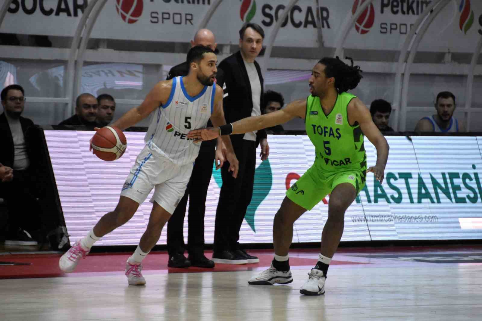 Basketbol Süper Ligi: Aliağa Petkimspor: 76 - TOFAŞ: 82
