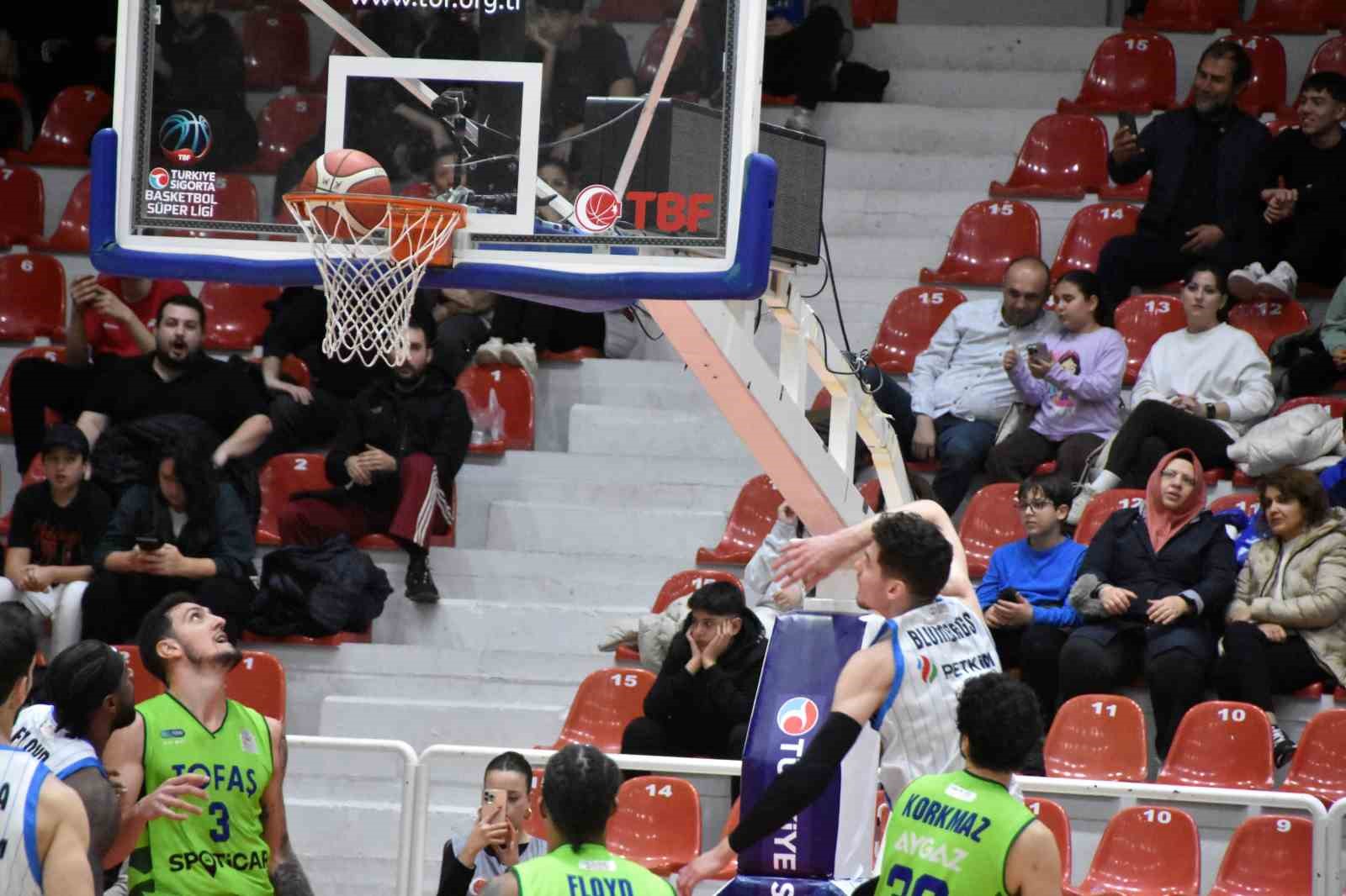 Basketbol Süper Ligi: Aliağa Petkimspor: 76 - TOFAŞ: 82
