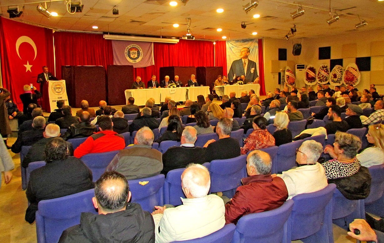 Çeşme Esnaf ve Sanatkârlar Odası’nda Osman Köfüncü dördüncü kez başkan seçildi
