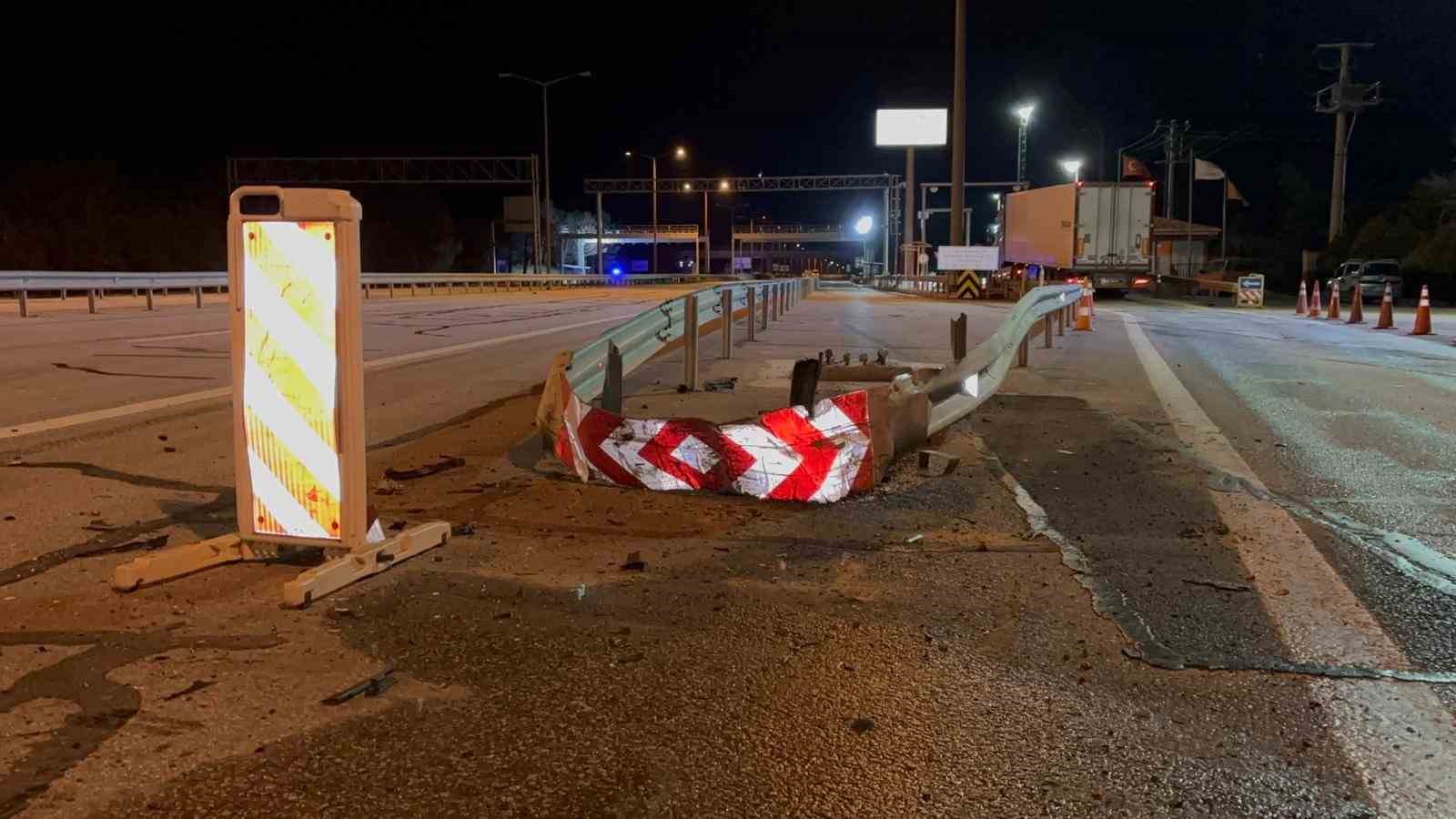 Edirne’de ters yöne giren alkollü sürücü kaza yaptı: 2 yaralı
