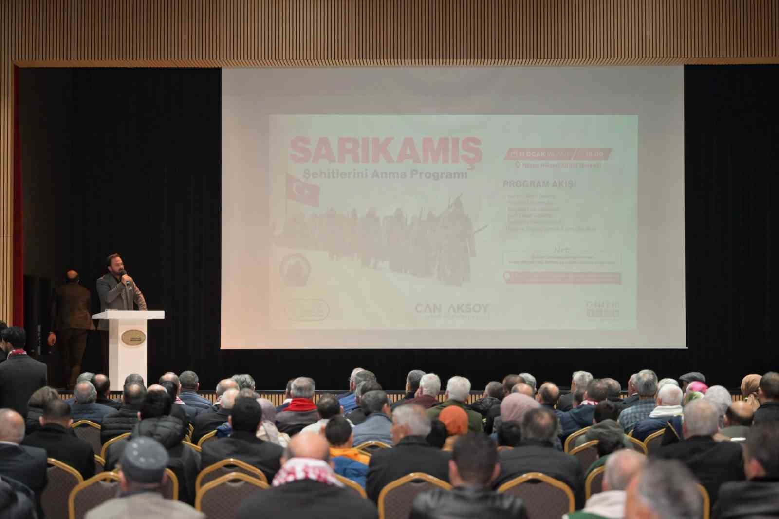 Esenyurt’ta Sarıkamış şehitleri dualarla anıldı
