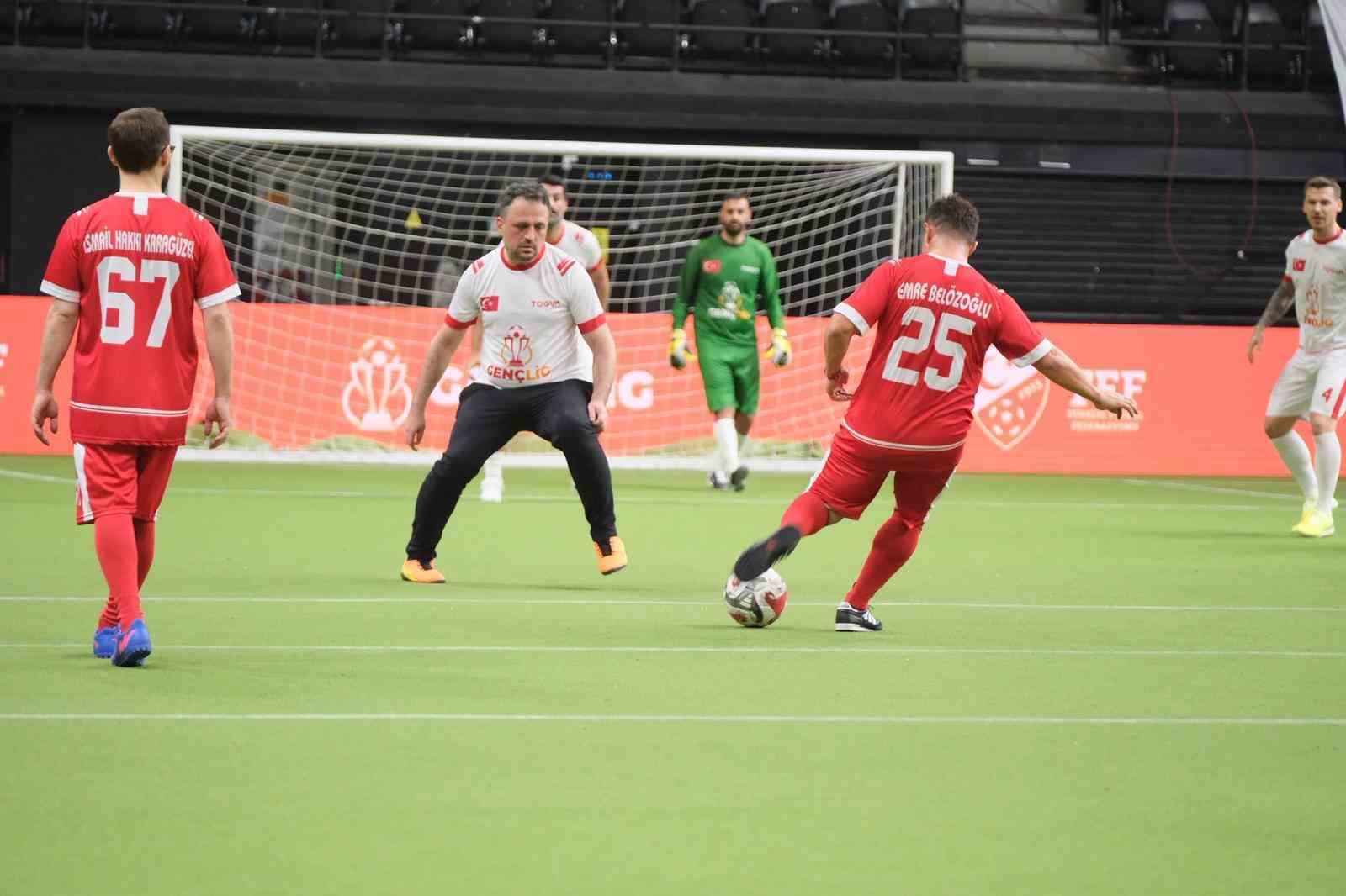 GençLig 2026 lansmanında ünlü isimlerin katılımıyla gösteri maçı düzenlendi
