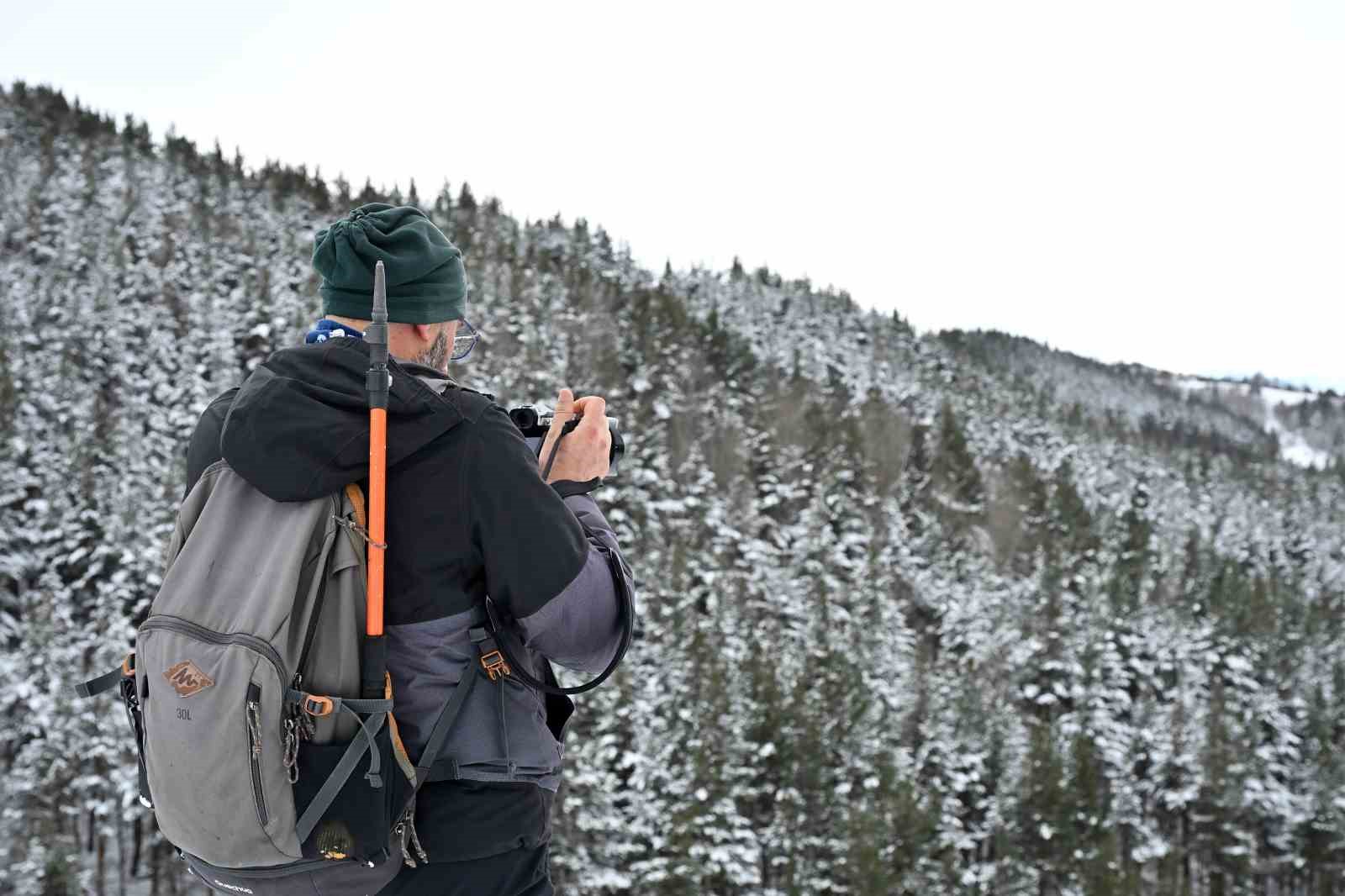 Gümüşhane’de beyaz yolculuk: Dağcılar kar üstünde buluştu

