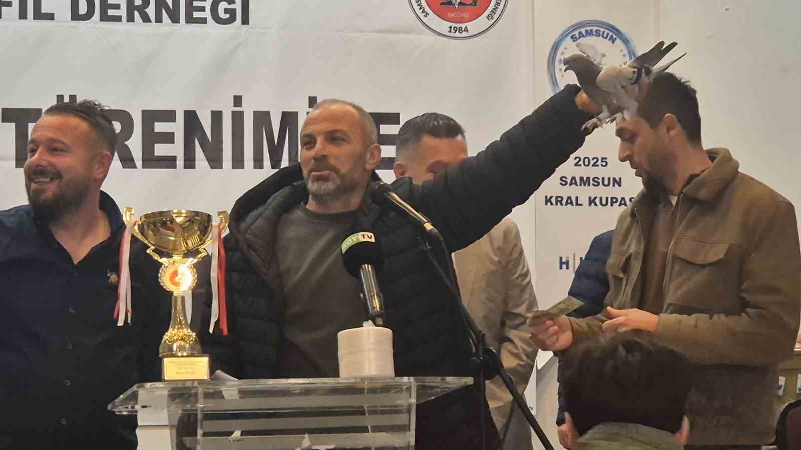 Samsun’da güvercin severler kenetlendi
