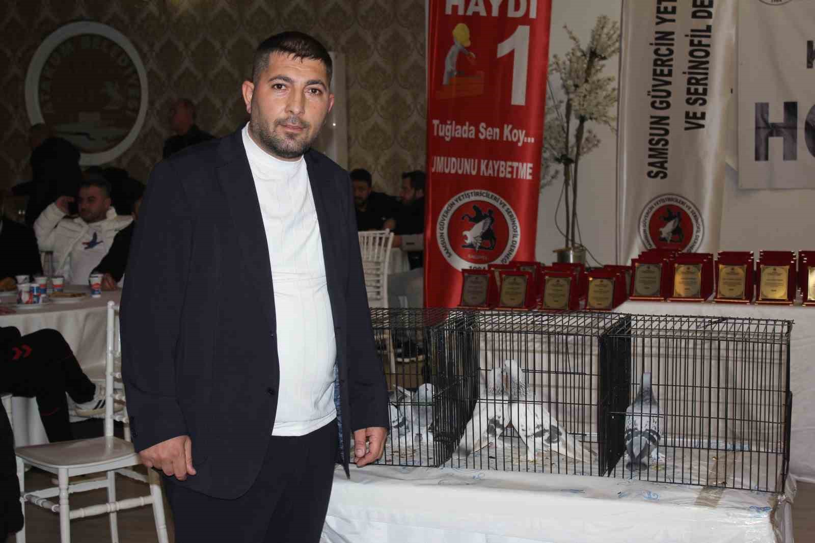 Samsun’da güvercin severler kenetlendi
