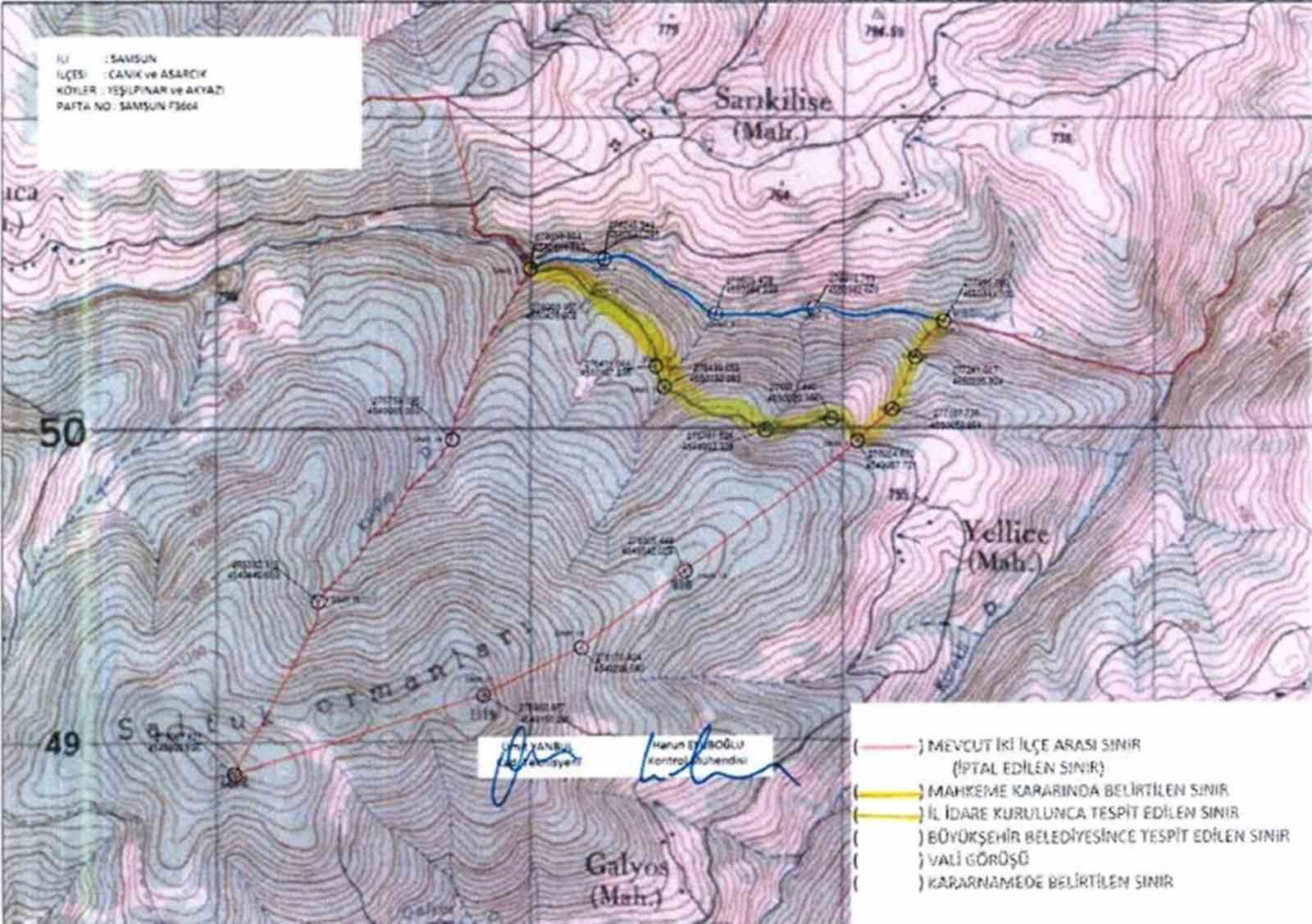 Samsun’da iki ilçe arasında sınır ihtilafı, Seferoğulları ile Tellioğulları’nı akla getirdi
Samsun’da iki ilçe arasında sınır ihtilafı, Seferoğulları ile Tellioğulları’nı akla getirdi