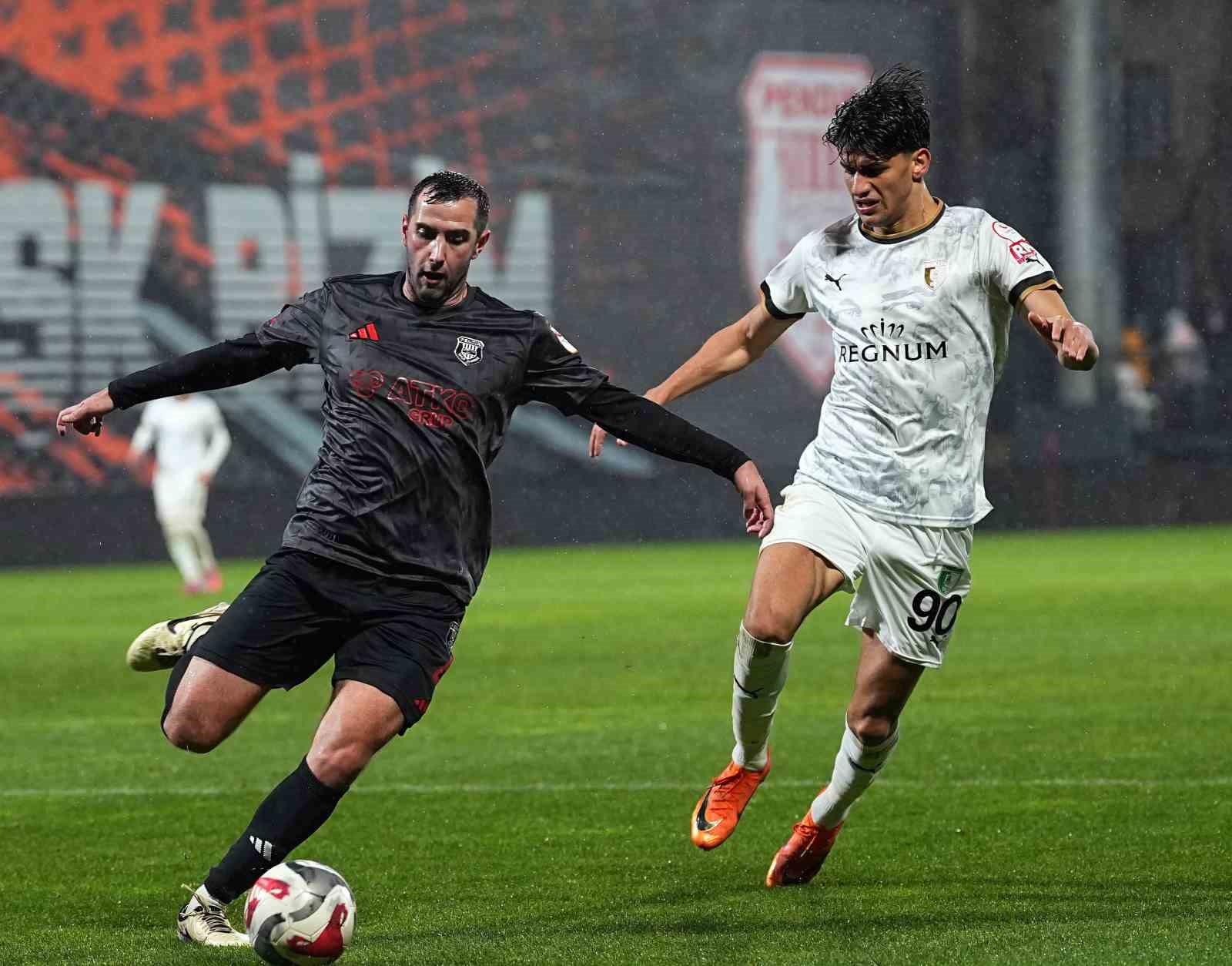 Trendyol 1. Lig: Pendikspor: 0 - Bodrum FK: 0
Trendyol 1. Lig: Pendikspor: 0 - Bodrum FK: 0