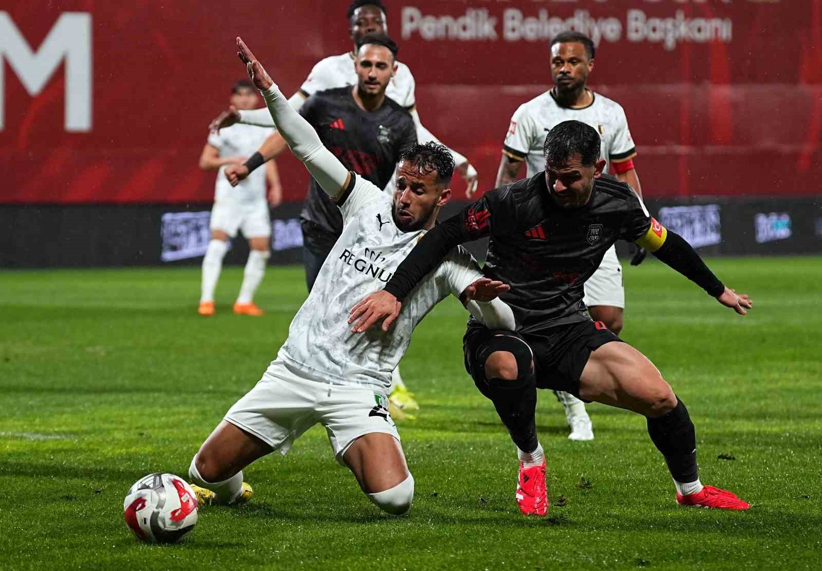 Trendyol 1. Lig: Pendikspor: 0 - Bodrum FK: 0
Trendyol 1. Lig: Pendikspor: 0 - Bodrum FK: 0