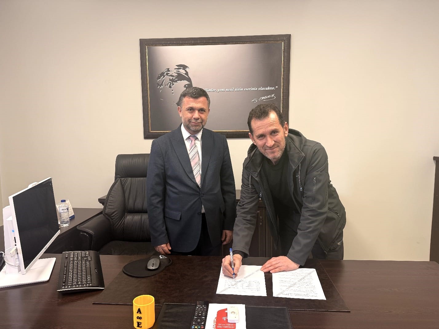 Türk sporu ve Pazarlar gençliği için işbirliği protokolü
