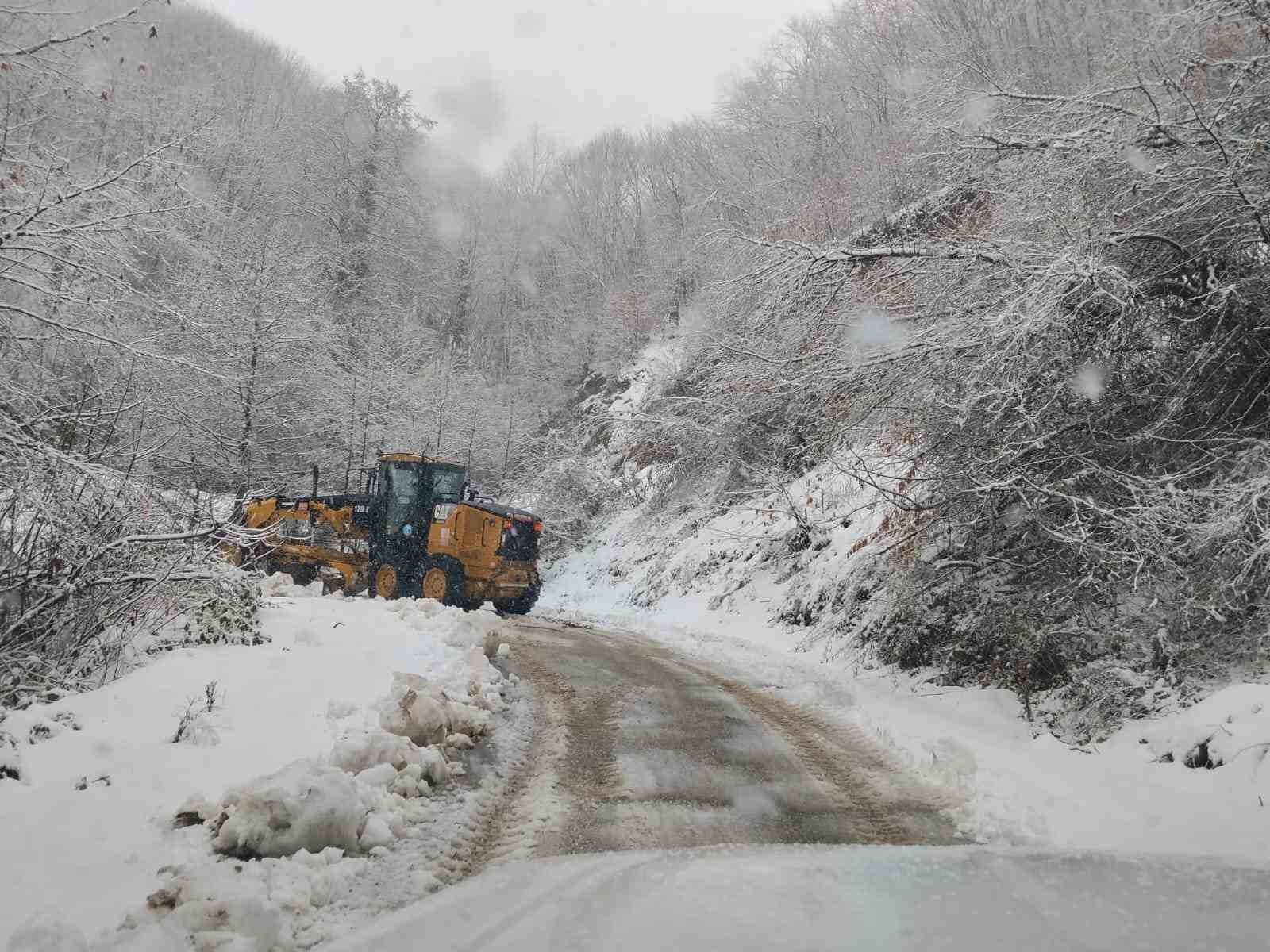 Yalova’da kar yağışı
Yalova’da kar yağışı