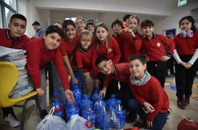 Atakum Belediyesi’nden öğrencilere sıfır atık farkındalığı
