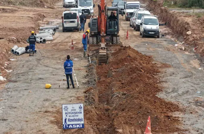 Başkan Çerçioğlu’nun çalışmaları ile Efeler’in altyapısı güçleniyor
