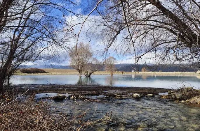 Beyşehir’deki Gürlevik Çağlayanı yeniden hayat buldu
