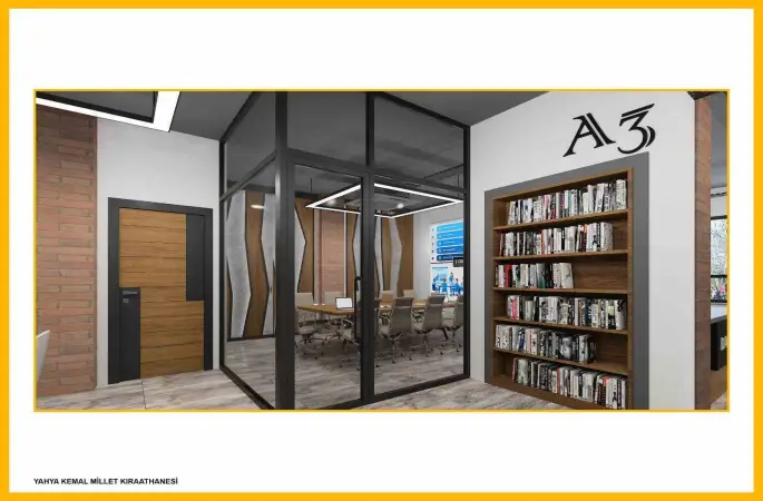 Kağıthane’nin 7’nci Millet Kıraathanesi Yahya Kemal’de yükseliyor