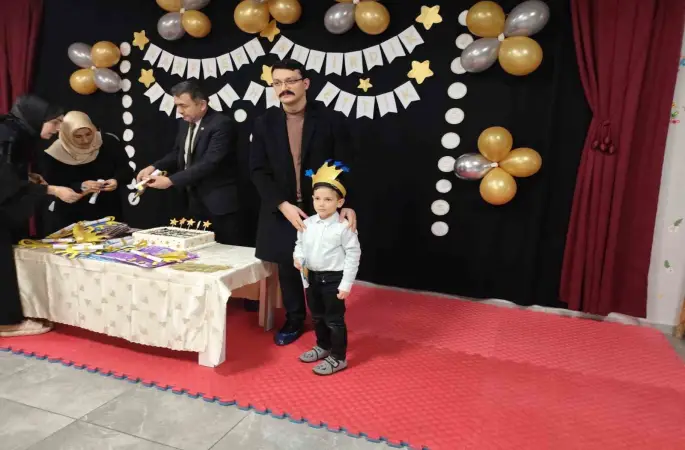 Kur’an kursunda ‘Harfleri Bitirme ve Belge Programı’ düzenlendi