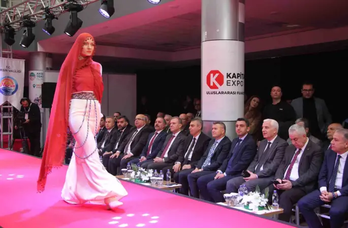 Mersin’de tekstil sektörü Akdeniz Tekstil Fuarı’nda buluştu