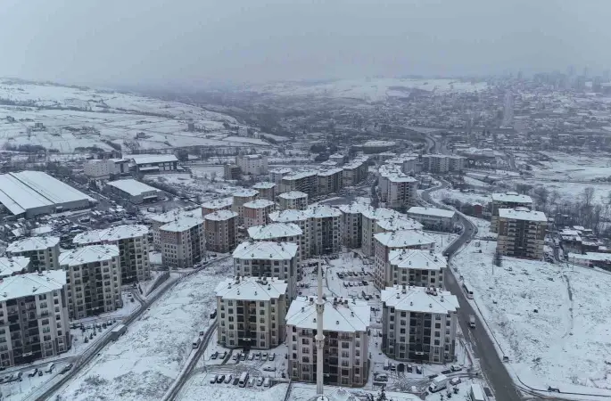 Samsun’u Balkan soğuğu vurdu: Yükseklerde kar 50 santime ulaştı
