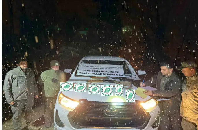 Siirt’te üç kaçak avcıya 68 bin lira ceza