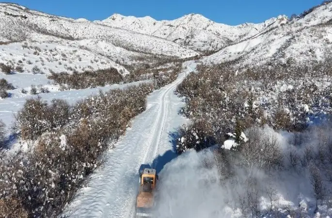Tunceli’de 287 köy yolu ulaşıma kapalı
