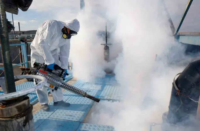 Uşak Belediyesi haşerelere karşı gereken önlemleri aldı