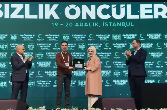 Yeşilay Erzurum Şubesi’ne anlamlı ödül
